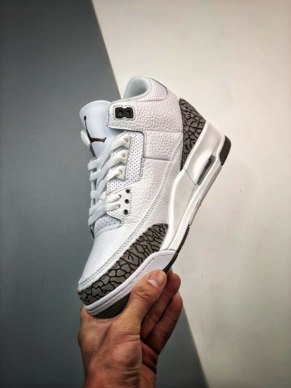 Air Jordan 3 Mocha White Chrome-Dark Mocha 136064-122 For Sale