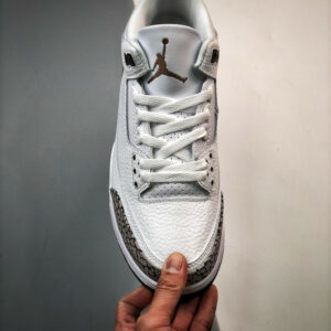 Air Jordan 3 Mocha White Chrome-Dark Mocha 136064-122 For Sale