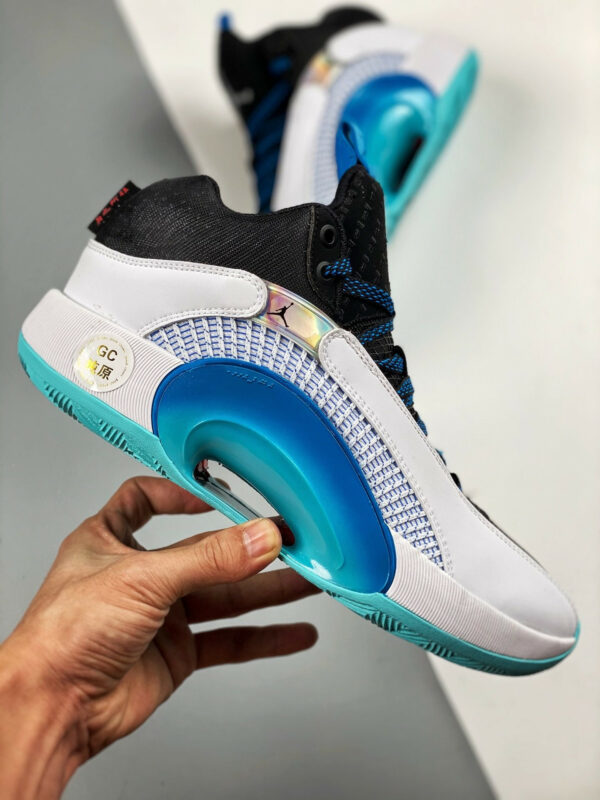 Air Jordan 35 Morpho White Blue Black On Sale