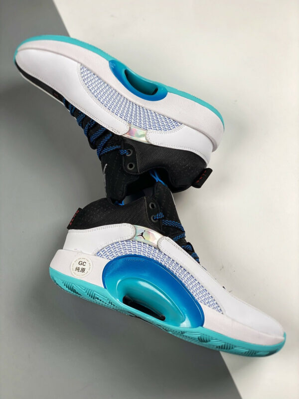 Air Jordan 35 Morpho White Blue Black On Sale