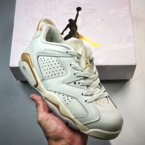 Air Jordan 6 Low CNY Spruce Aura Metallic Gold DH6928-073 For Sale