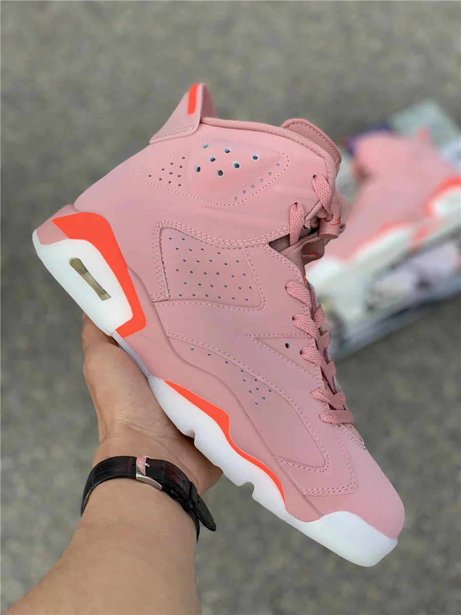 Aleali May x Air Jordan 6 Millennial Pink CI0550-600 For Sale