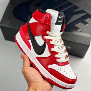 Ambush x Nike Dunk High Chicago Red White For Sale