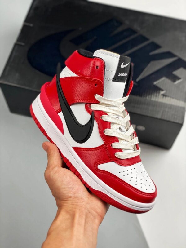 Ambush x Nike Dunk High Chicago Red White For Sale