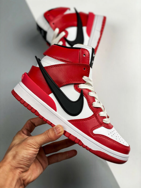 Ambush x Nike Dunk High Chicago Red White For Sale