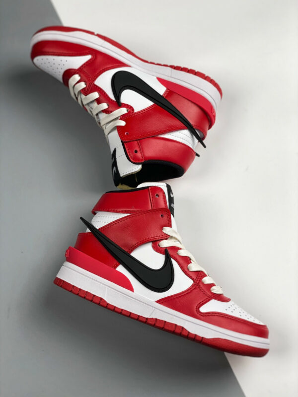 Ambush x Nike Dunk High Chicago Red White For Sale