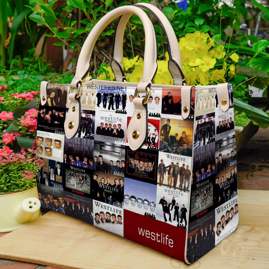 Westlife Band 1 Women Leather Hand Bag