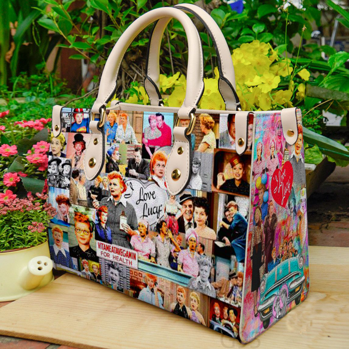 I Love Lucy 1 Women Leather Hand Bag