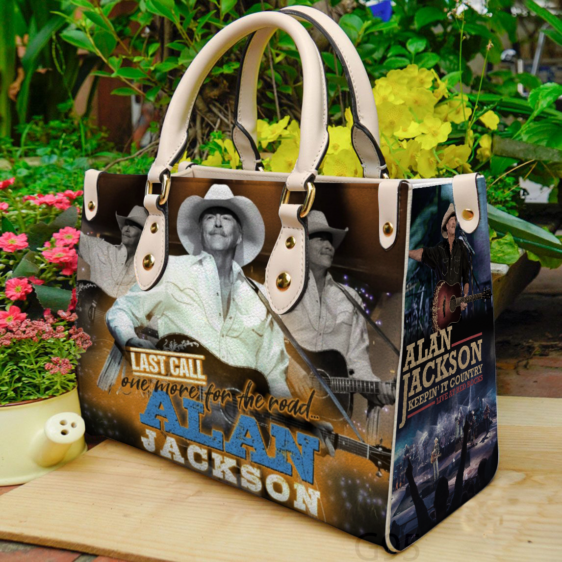 Alan Jackson Women Leather Hand Bag