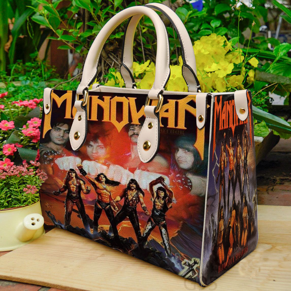 Manowar Women Leather Hand Bag