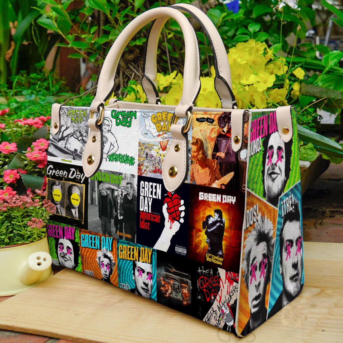 Green Day Women Leather Hand Bag