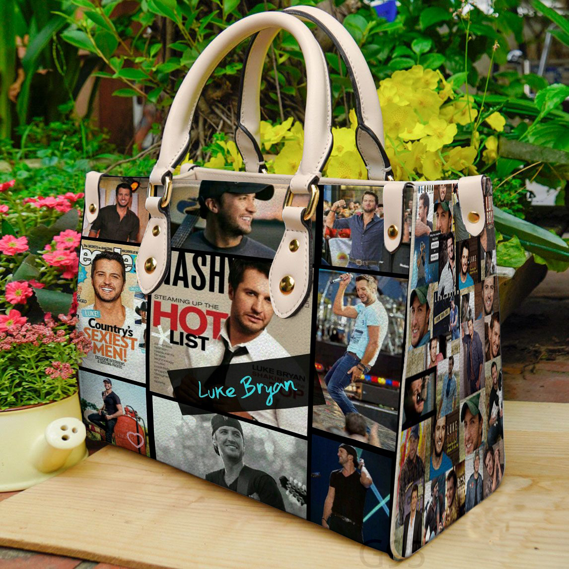 Luke Bryan 1 Women Leather Hand Bag