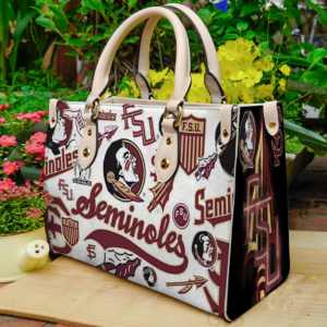 Florida State Seminoles 1 Women Leather Hand Bag