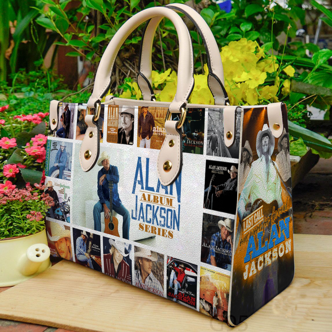 Alan Jackson 2 Women Leather Hand Bag