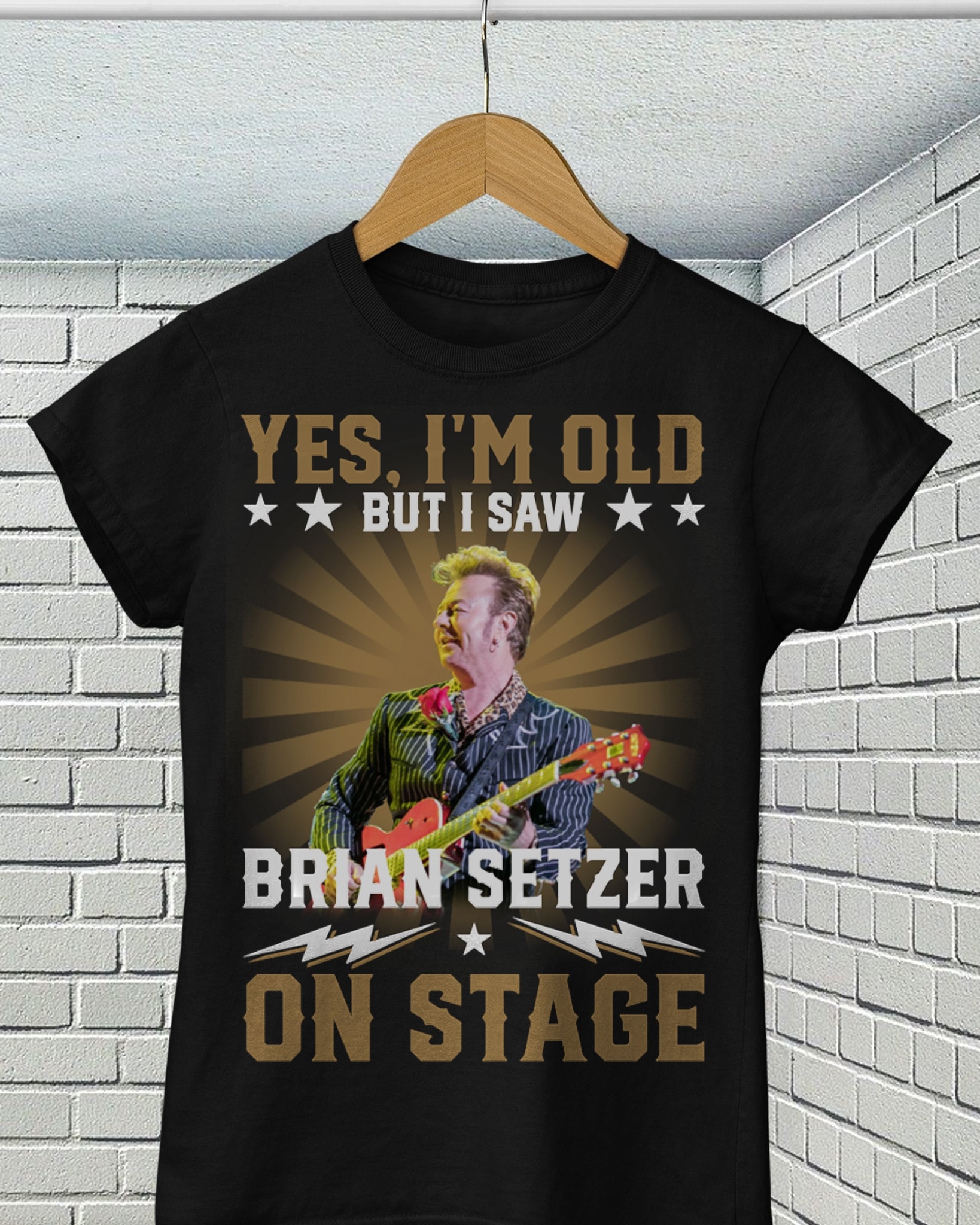 Brian Setzer Type 418 T Shirt