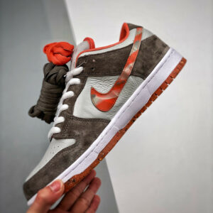 Crushed D.C. X Nike SB Dunk Low White Orange-Brown DH7782-001 For Sale