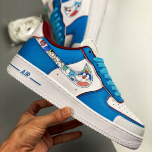 Doraemon x Nike Air Force 1 Low White Blue For Sale