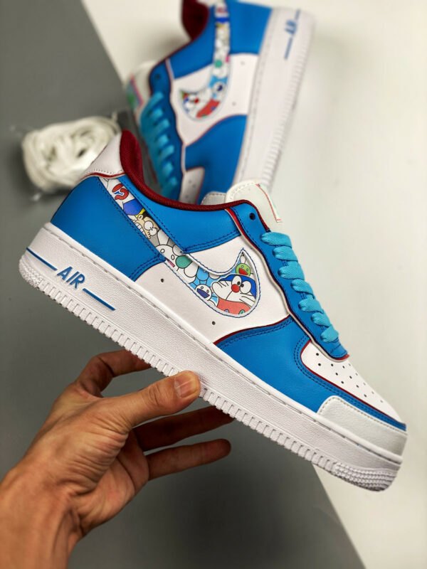 Doraemon x Nike Air Force 1 Low White Blue For Sale