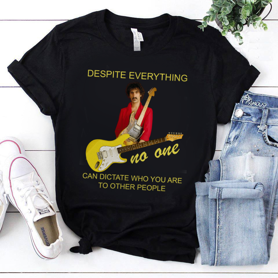 Frank Zappa Despite Everything .Png T Shirt