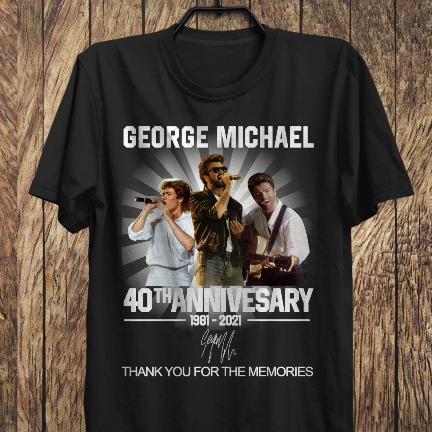 George Michael Type 731 T Shirt