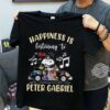 Happiness Is Listening To Peter Gabriel T Shirt