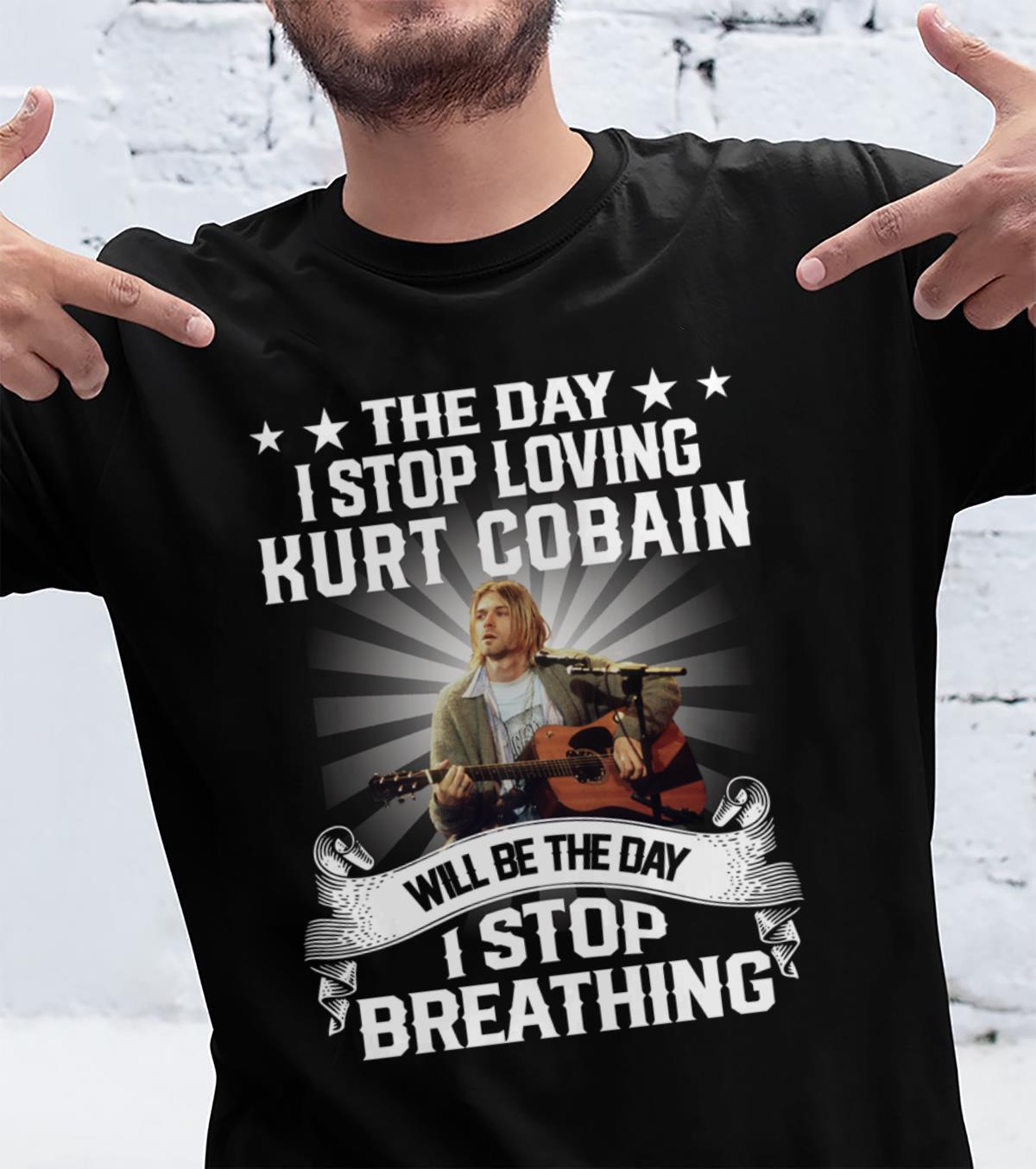 Kurt Cobain Type 3278 T Shirt