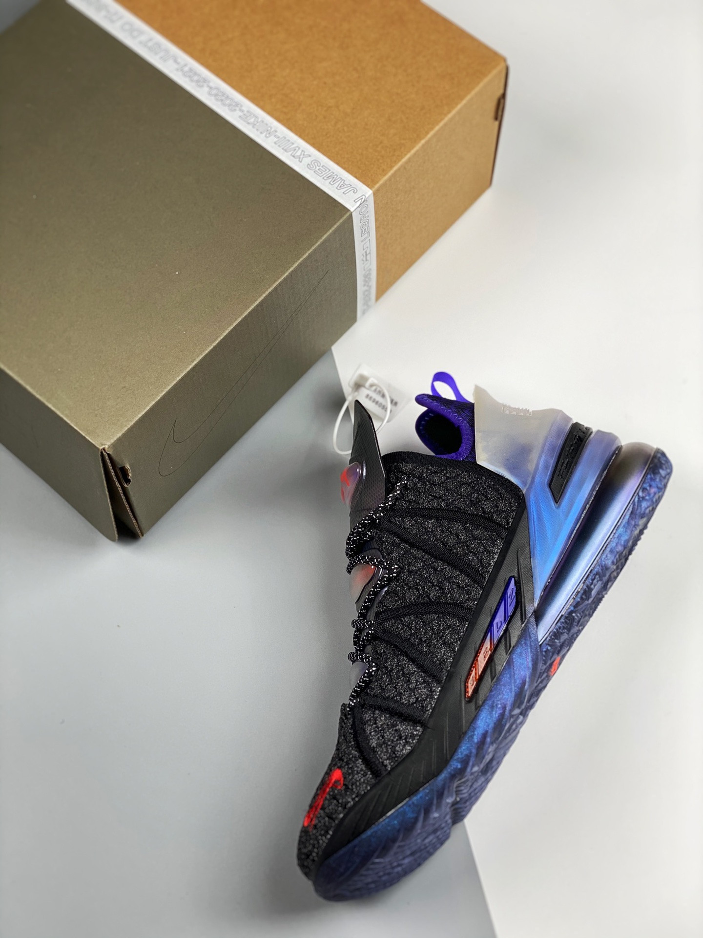 Kylian Mbappe x Nike LeBron 18 The Chosen 2 DB8148-001 For Sale