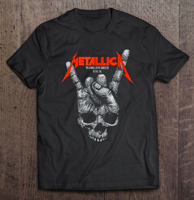 Metallicas 25 Hot Rock Band Limited Design T Shirt