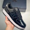 Nike Air Force 1 07 SE Premium Black Silver For Sale