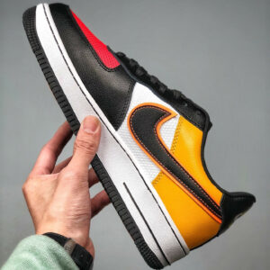 Nike Air Force 1 Sunburst Black White Yellow Red For Sale