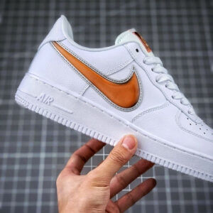 Nike Air Force 1 07 LV8 3 White Court Purple-Infrared 23 For Sale