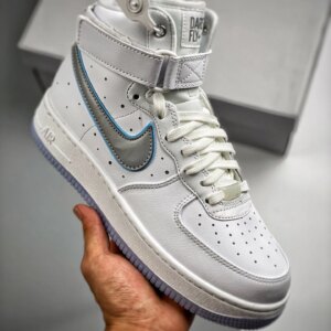 Nike Air Force 1 High Dare To Fly White Metallic Silver FB1865-101 For Sale