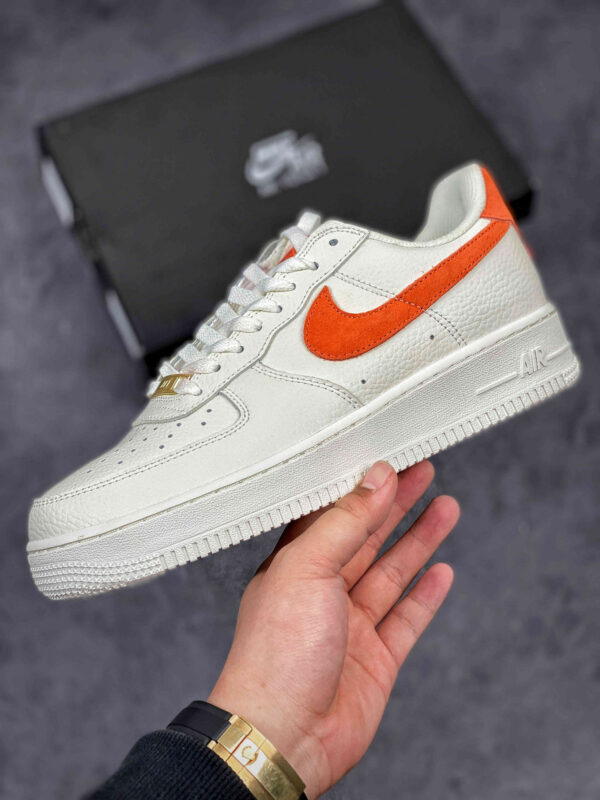 Nike Air Force 1 Low 07 Craft Sail Mantra Orange Forest For Sale