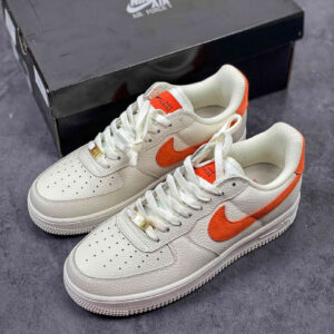 Nike Air Force 1 Low 07 Craft Sail Mantra Orange Forest For Sale