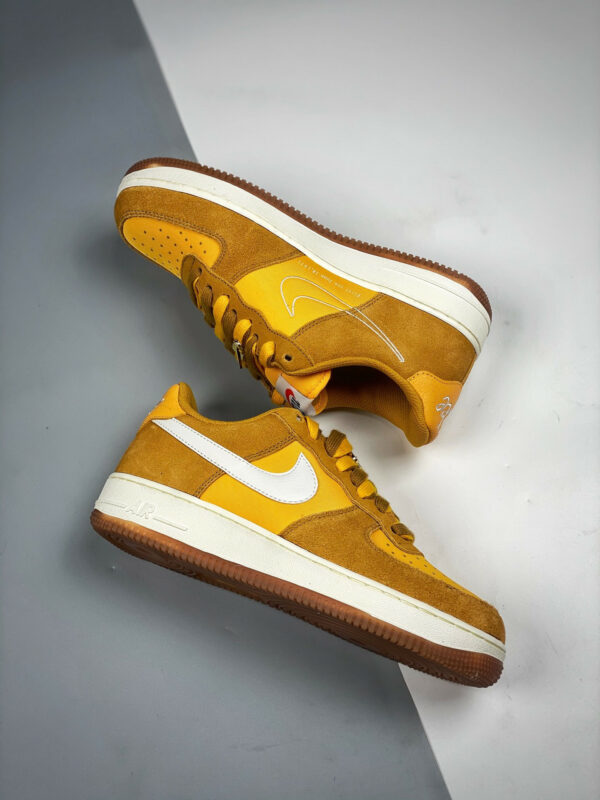 Nike Air Force 1 Low First Use University Gold For Sale