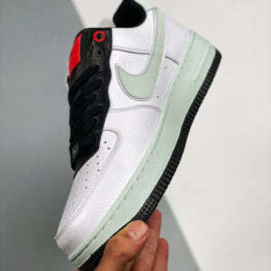 Nike Air Force 1 Low Milky Stork White Photon Dust-Black-Chile Red For Sale