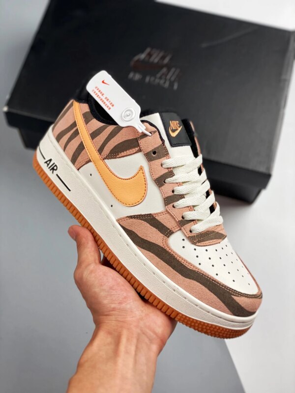 Nike Air Force 1 Low Daktari Coconut Milk Atomic Orange-Fuel Orange For Sale