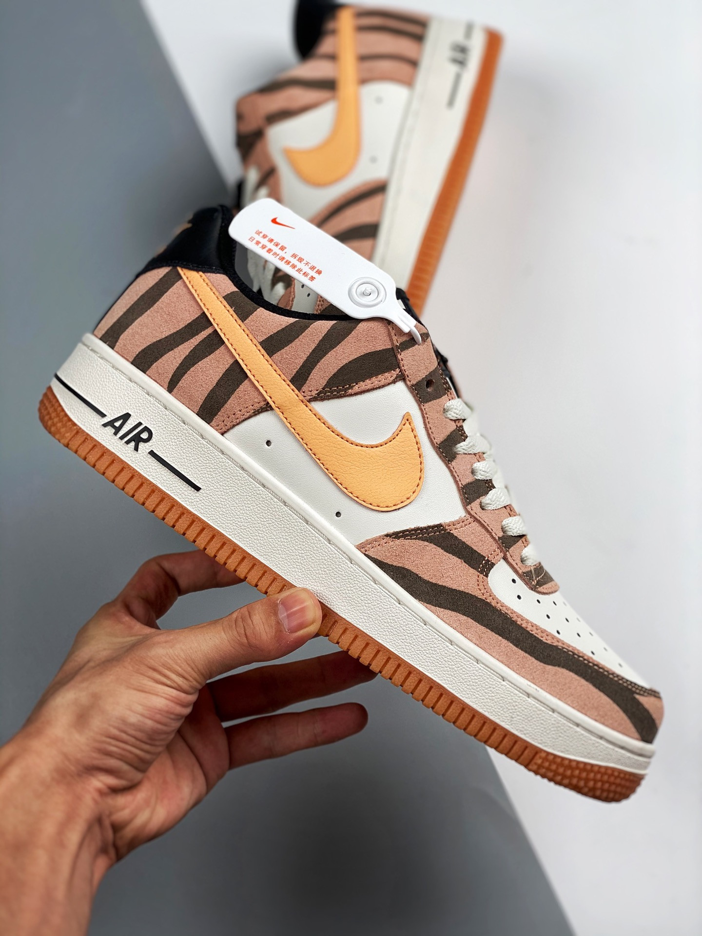 Nike Air Force 1 Low Daktari Coconut Milk Atomic Orange-Fuel Orange For Sale