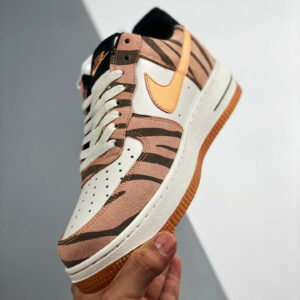 Nike Air Force 1 Low Daktari Coconut Milk Atomic Orange-Fuel Orange For Sale