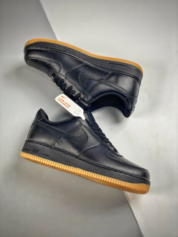 Nike Air Force 1 Low Black Gum DZ4404-001 For Sale