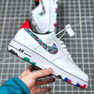 Nike Air Force 1 Low Crayon White Multi CU4632-100 For Sale