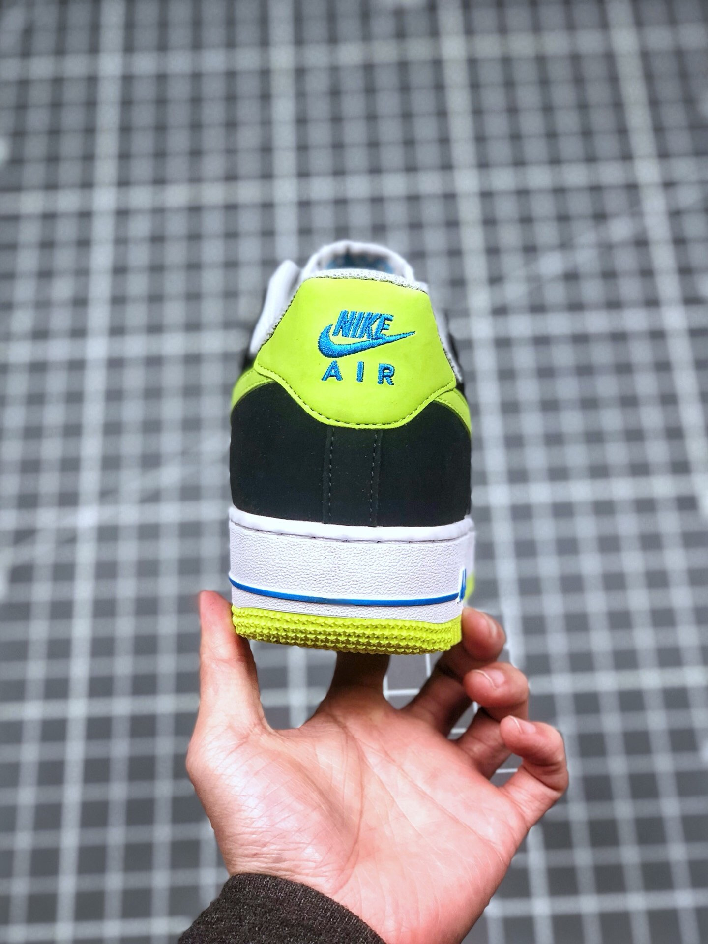 Nike Air Force 1 Low Reflect Silver Volt-Black For Sale