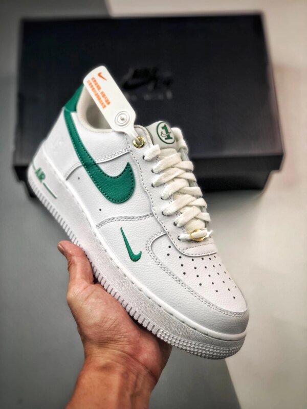 Nike Air Force 1 Low Sail Malachite-White-Metallic Gold DQ7658-101 For Sale