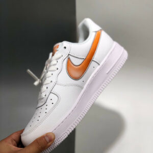 Nike Air Force 1 Low White Orange Peel For Sale