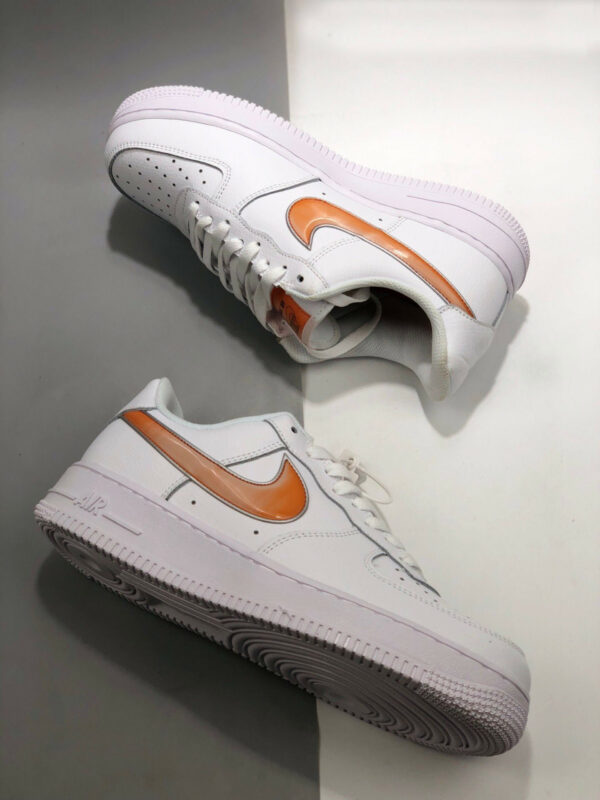 Nike Air Force 1 Low White Orange Peel For Sale