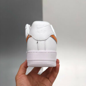 Nike Air Force 1 Low White Orange Peel For Sale