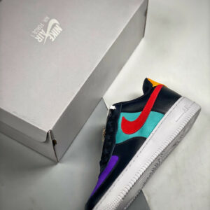 Nike Air Force 1 NBA And WNBA Black Washed Teal Court Purple Gym Red For Sale