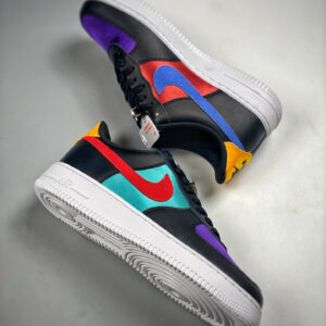 Nike Air Force 1 NBA And WNBA Black Washed Teal Court Purple Gym Red For Sale