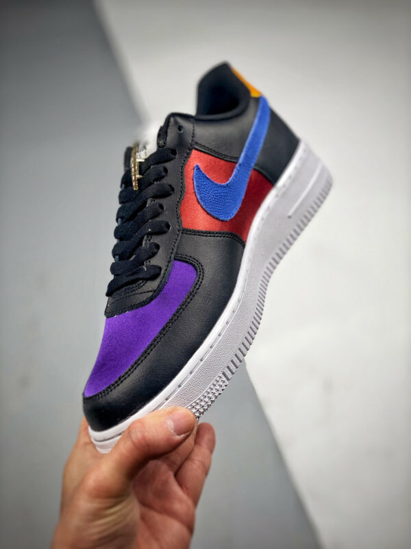 Nike Air Force 1 NBA And WNBA Black Washed Teal Court Purple Gym Red For Sale