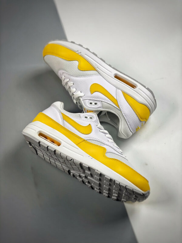 Nike Air Max 1 White Bright Yellow DX2954-001 For Sale